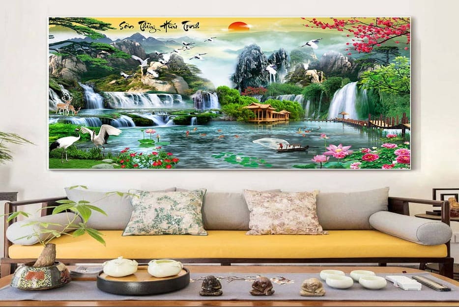 Tranh canvas tối giản tại Đà Nẵng