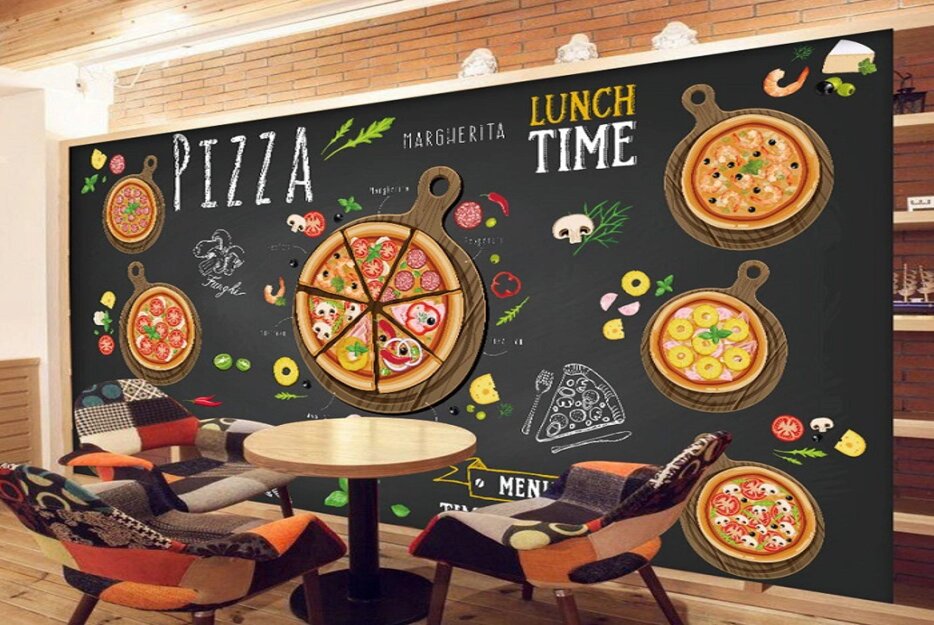 TRANH CANVAS CHO QUÁN PIZZA TẠI ĐÀ NẴNG MỚI NHẤT 2024 2 Tranh canvas trang trí quán pizza tại Đà Nẵng