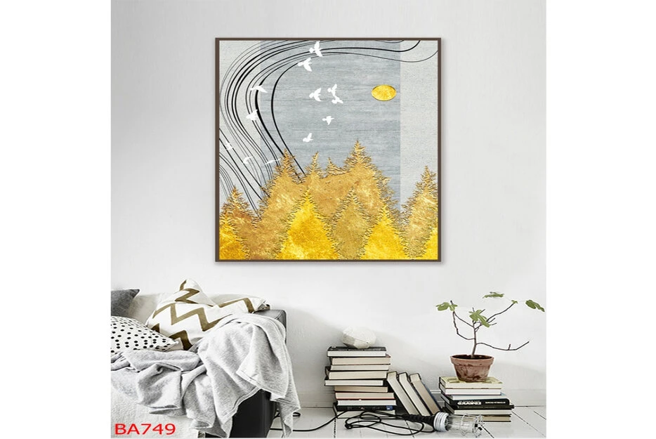 TRANH CANVAS CHO QUÁN PIZZA TẠI ĐÀ NẴNG MỚI NHẤT 2024 3 Tranh canvas phong cảnh trang trí quán pizza tại Đà Nẵng theo chủ đề phong cảnh