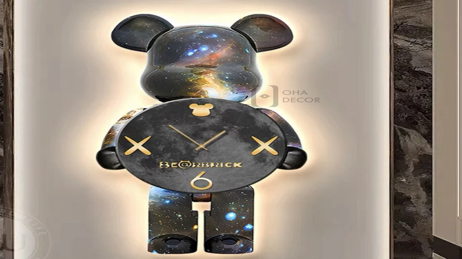 Tranh điện tử 3d led treo tường gấu Kaws tại quận Cẩm Lệ