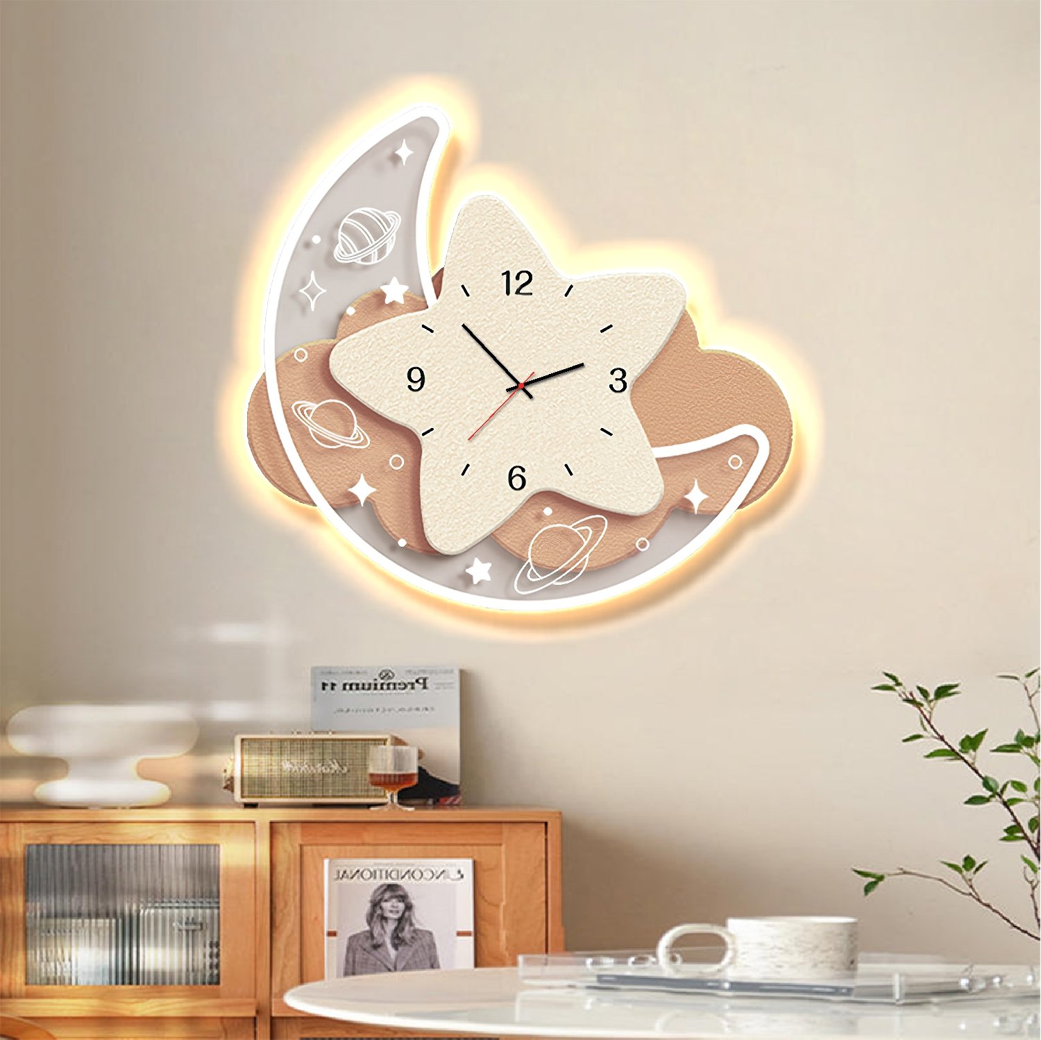 Tranh đèn led đồng hồ ngôi sao lấp lánh tại Đà Nẵng 8 Tranh đèn led đồng hồ ngôi sao lấp lánh tại Đà Nẵng