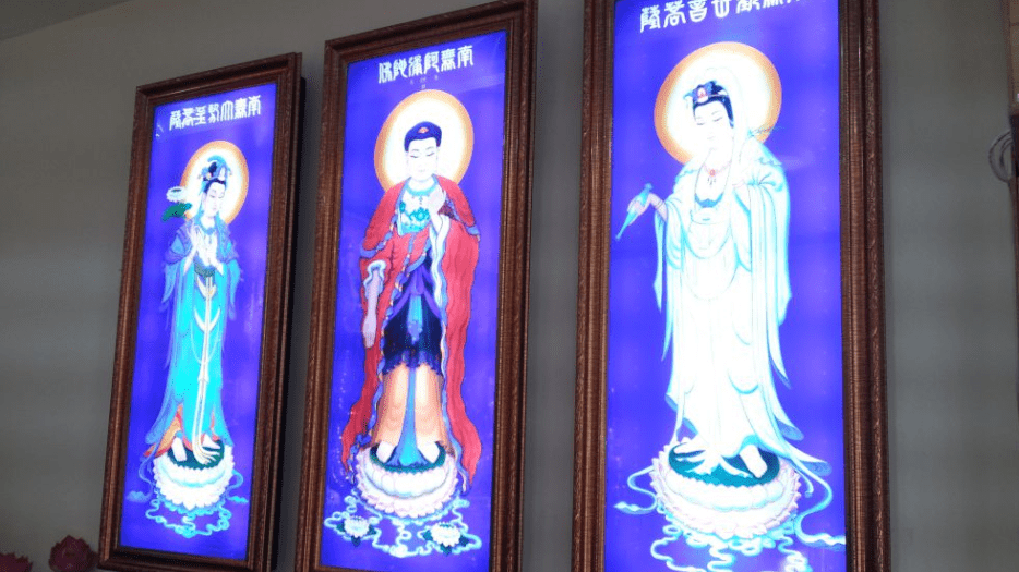 MẪU TRANH LED SIÊU MỎNG TẠI ĐÀ NẴNG BẠN KHÔNG THỂ BỎ QUA! 3 Tranh led siêu mỏng tại Đà Nẵng hình Phật