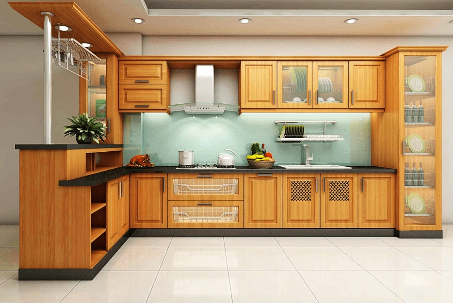 MẪU TỦ BẾP ĐẸP HIỆN ĐẠI ĐÀ NẴNG 2 Mẫu tủ bếp đẹp hiện đại Đà Nẵng