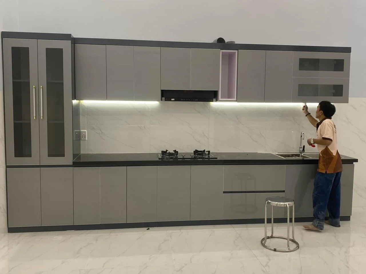 Giá tủ bếp gỗ công nghiệp tại Thanh Khê Đà Nẵng mới nhất 2025 2 Tủ bếp gỗ công nghiệp tại Thanh Khê Đà Nẵng