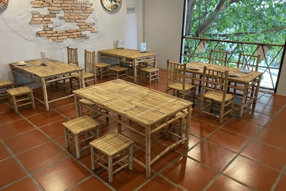 Thiết kế thi công quán bún đậu mắm tôm tại Hội An phong cách đơn giản