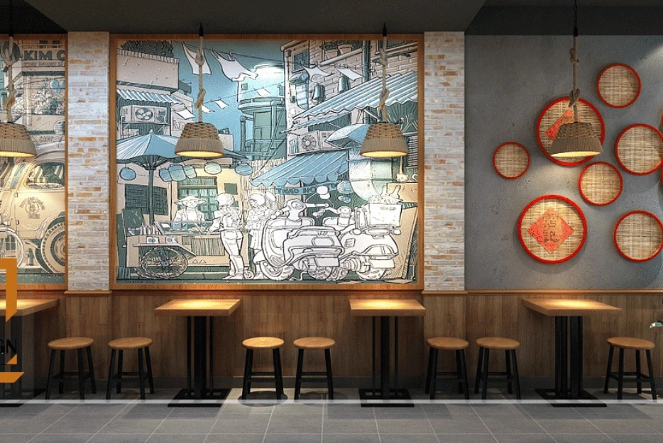 Thiết kế thi công quán bún đậu mắm tôm tại Hội An