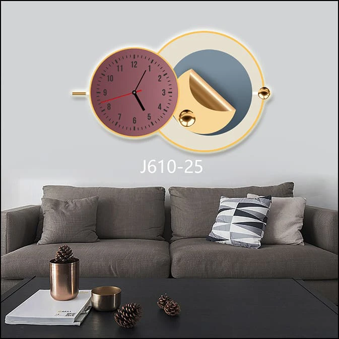 Tranh Bộ Khung/Viền Tròn Treo Tường LED cắt 3D