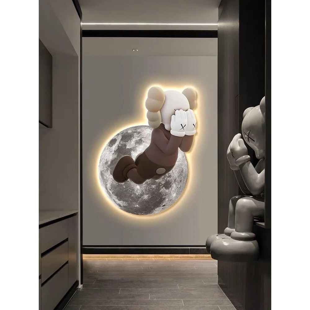 Tranh-Cắt-3D-LED-Gấu-Kaws-BearBrick-Trang-Trí-Phòng-Khách-Quán-Tiệm-Shop (5) Tranh Cắt 3D LED Gấu Kaws BearBrick Trang Trí Phòng Khách Quán Tiệm Shop