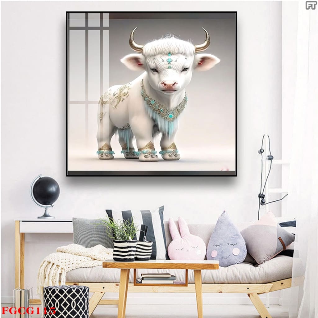 Tranh Tráng Gương 12 Con Giáp Xu Hướng Trung Hoa Độc Đáo Phòng Khách/ Phòng Ngủ/ Quà Tặng