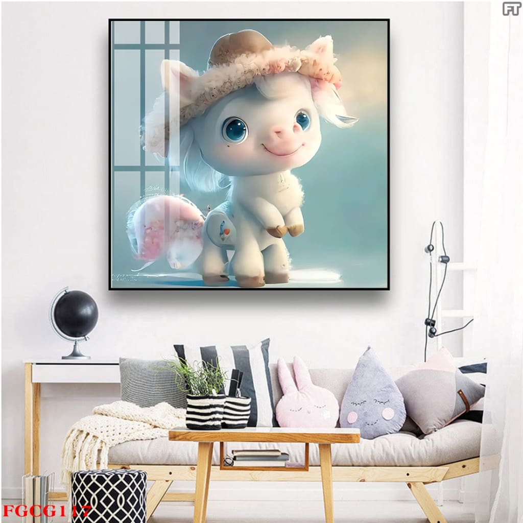 Tranh Tráng Gương 12 Con Giáp Xu Hướng Trung Hoa Độc Đáo Phòng Khách/ Phòng Ngủ/ Quà Tặng