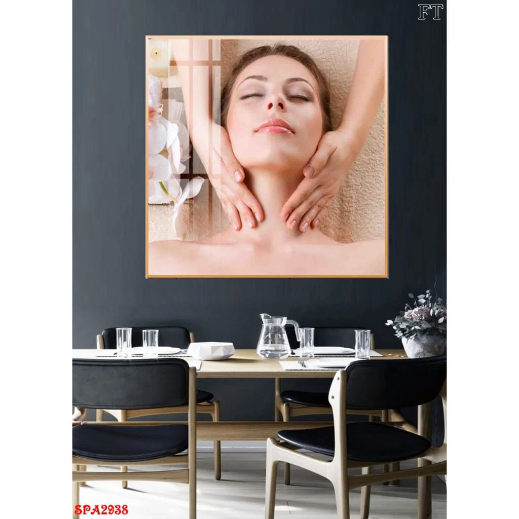Tranh Treo Tường Tráng Gương Trang Trí Spa Hiện Đại
