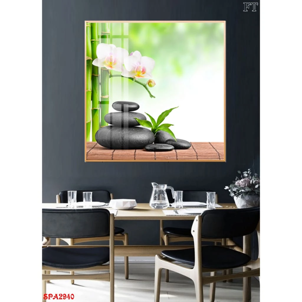 Tranh Treo Tường Tráng Gương Trang Trí Spa Hiện Đại