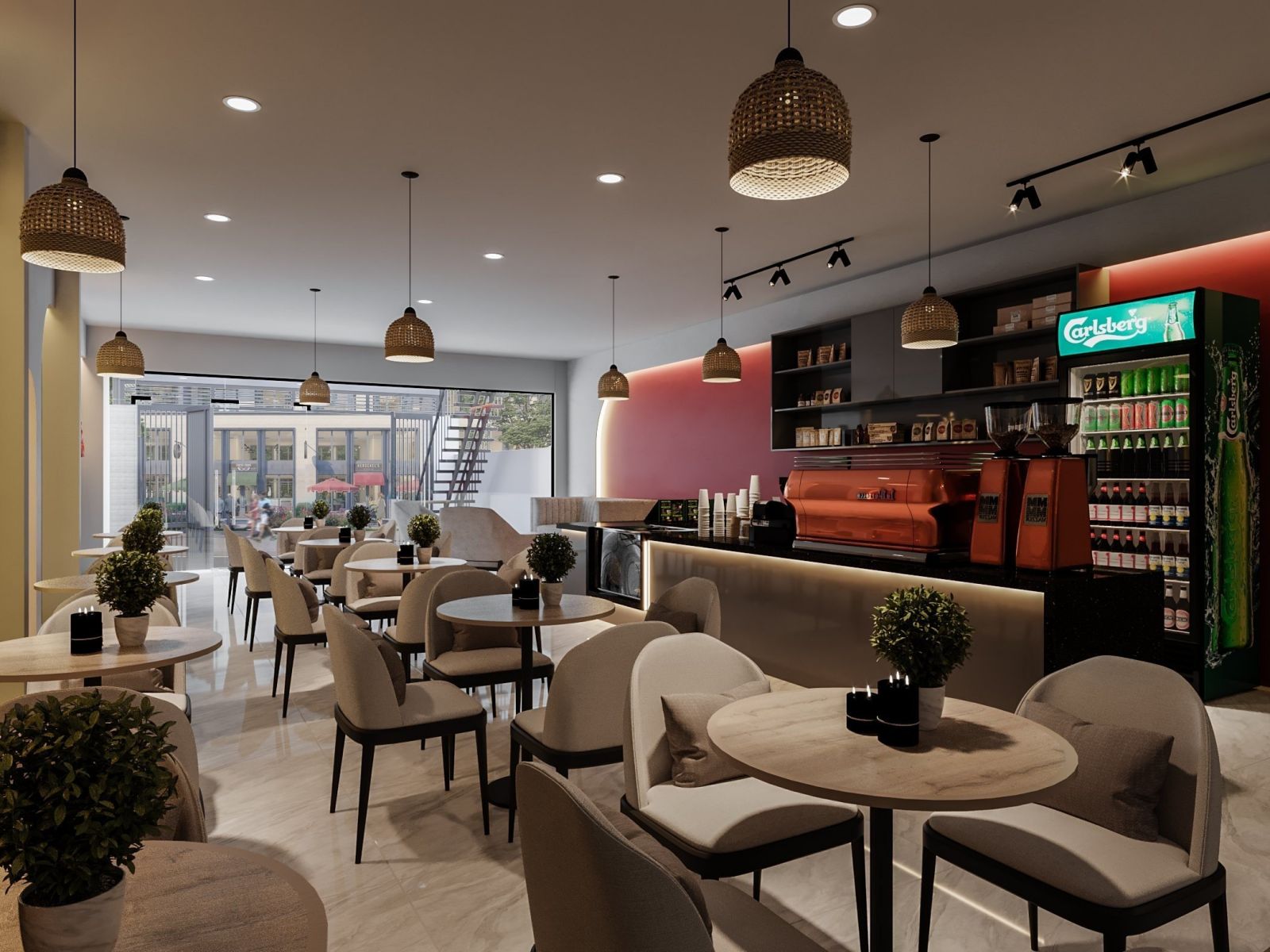 Đơn vị thi công quán cafe giá rẻ tại Quy Nhơn 3 Đơn vị thi công quán cafe giá rẻ tại Quy Nhơn