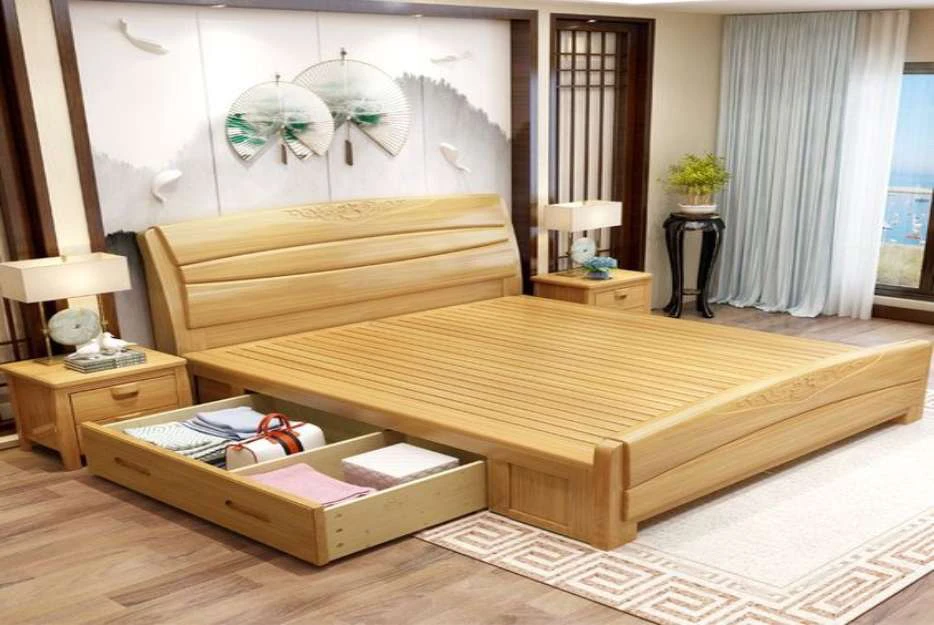 Giường gỗ thông tại quận Hải Châu Đà Nẵng 1 Giường gỗ thông tại quận Hải Châu Đà Nẵng