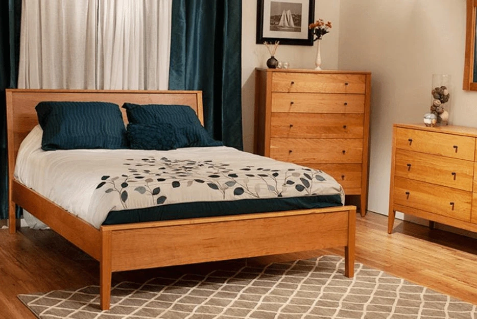 TOP 8 MẪU GIƯỜNG GỖ XOAN ĐÀO TẠI QUẬN HẢI CHÂU ĐÀ NẴNG 6 giường ngủ gỗ xoan đào đơn giản