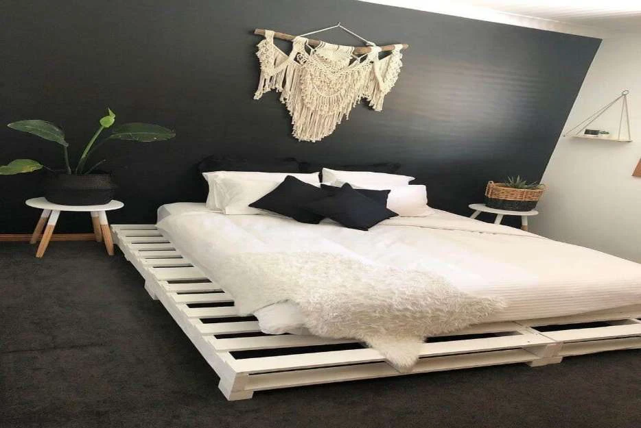 Mẫu giường pallet gỗ tại quận Sơn Trà, Đà Nẵng 7 giường pallet gỗ tại quận Sơn Trà, Đà Nẵng