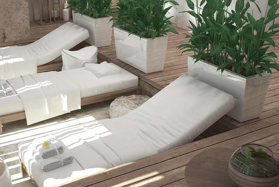 Thiết kế spa gội đầu dưỡng sinh mini Đà Nẵng