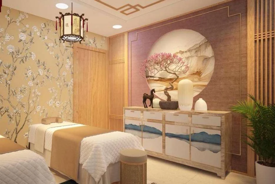 Thiết kế spa gội đầu dưỡng sinh mini Đà Nẵng