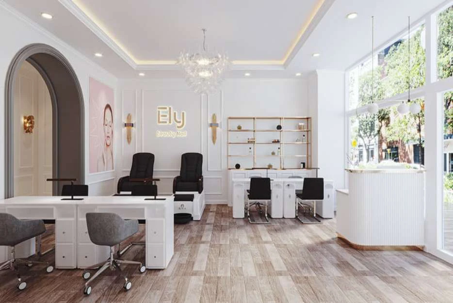 Thiết kế thi công tiệm phun xăm nhỏ Đà Nẵng