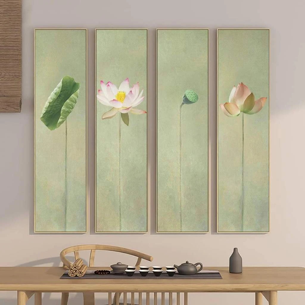 Tranh canvas hoa sen Đồng Tháp 1 Tranh canvas hoa sen Đồng Tháp