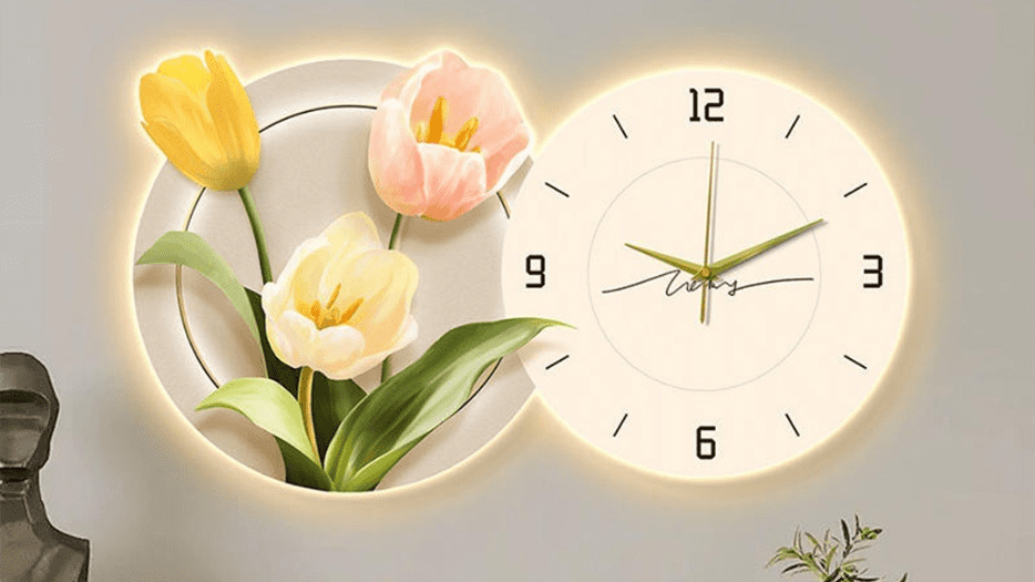 100 mẫu tranh đồng hồ tráng gương khổ lớn Đà Nẵng 2 Tranh đồng hồ tráng gương khổ lớn tại Đà Nẵng