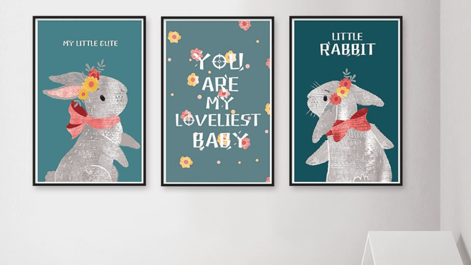 Tranh treo tường cho bé phát triển trí thông minh tại Đà Nẵng động vật