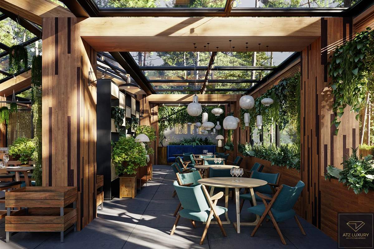 Thiết kế thi công nhà hàng sân vườn Đà Nẵng