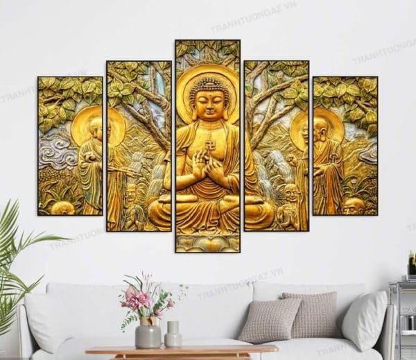 Tranh phật tráng gương Đồng Nai