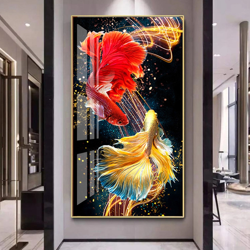 Tranh tráng gương ốp tường Điện Biên 1 Tranh tráng gương ốp tường Điện Biên