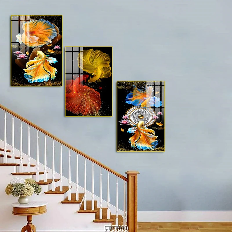 Tranh tráng gương treo cầu thang TP.HCM 7 Tranh tráng gương treo cầu thang TP.HCM