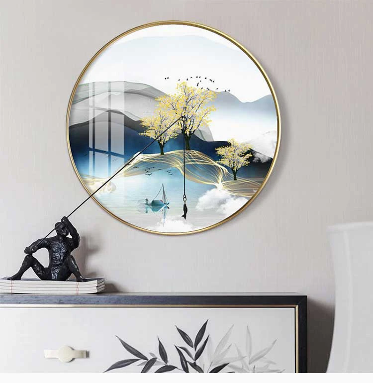 Tranh tròn tráng gương Đồng Nai