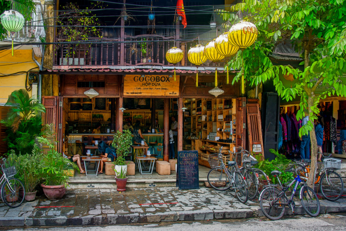 Thi Công Quán Cafe Tiền Chế Hội An 3 Thi Công Quán Cafe Tiền Chế Hội An