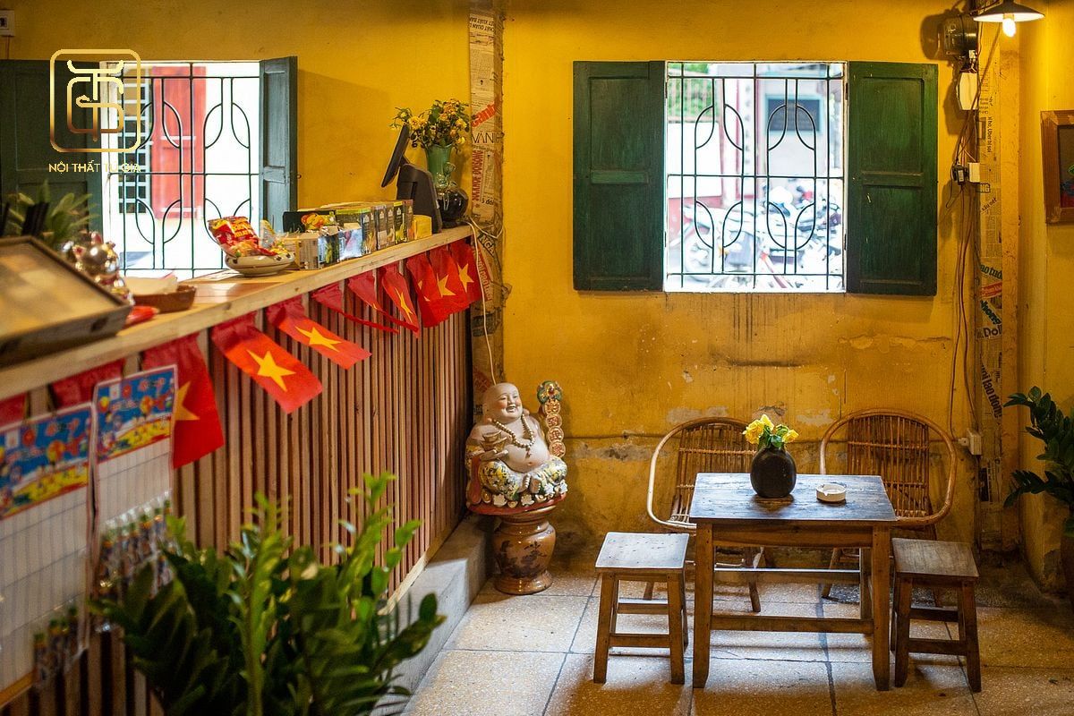 Thi Công Quán Cafe Tiền Chế Hội An 5 Thi Công Quán Cafe Tiền Chế Hội An