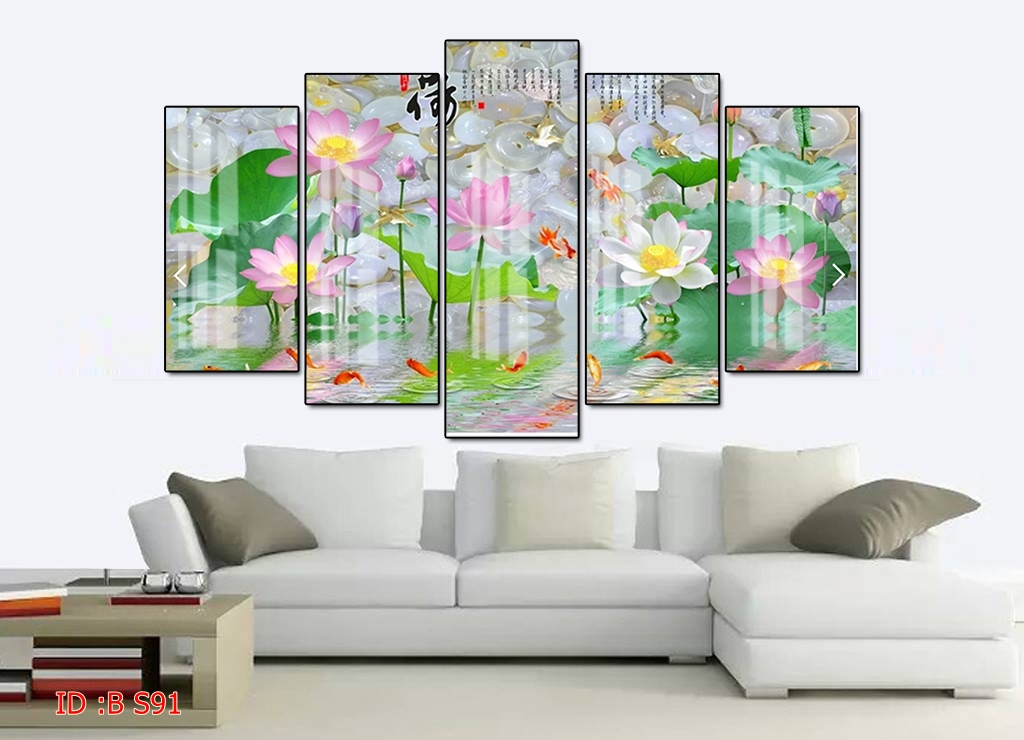 Tranh Cuu Ngu Treo Phong Khach Ha Noi Tao Nang Luong tich cuc