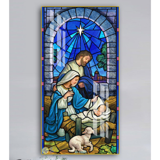 Tranh Laminate Tráng Gương Công Giáo Bình Định