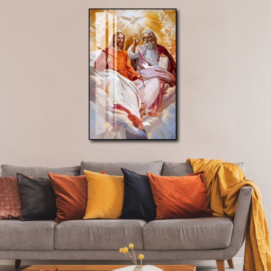 Tranh Laminate Tráng Gương Công Giáo Bình Định