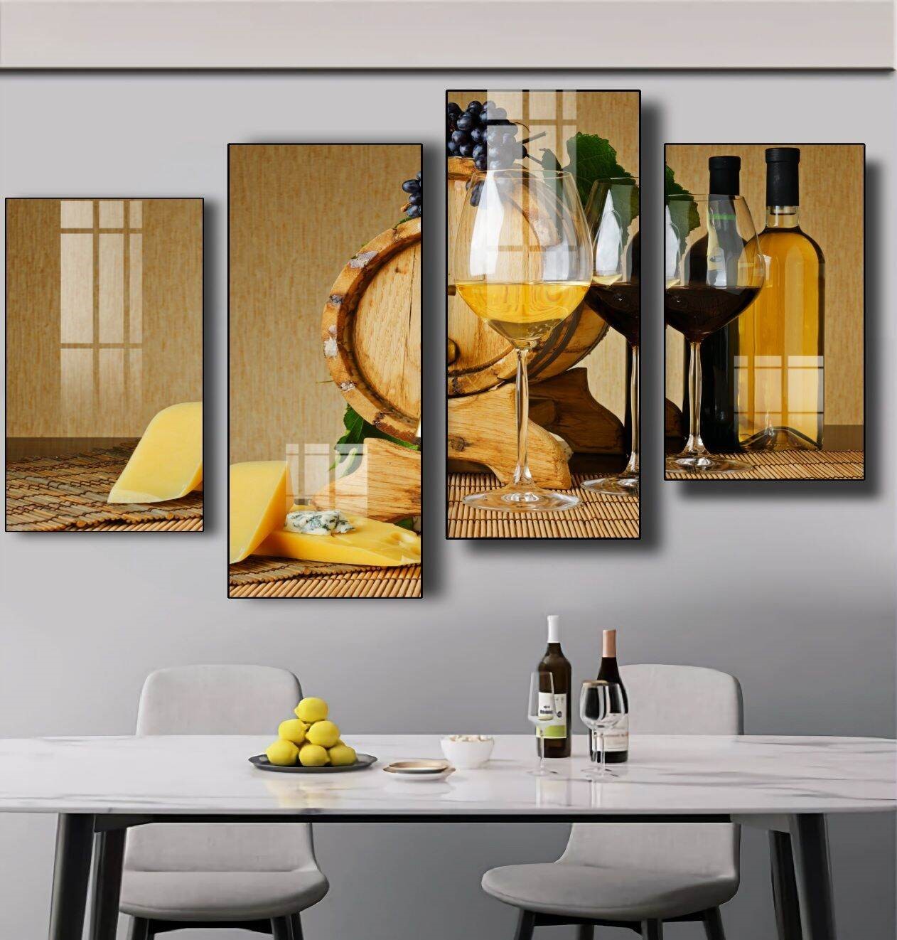 Tranh Tráng Gương Nghệ Thuật Treo Phòng Ăn Đà Nẵng