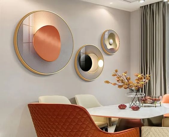 Tranh Tráng Gương Nghệ Thuật Treo Phòng Ăn Đà Nẵng