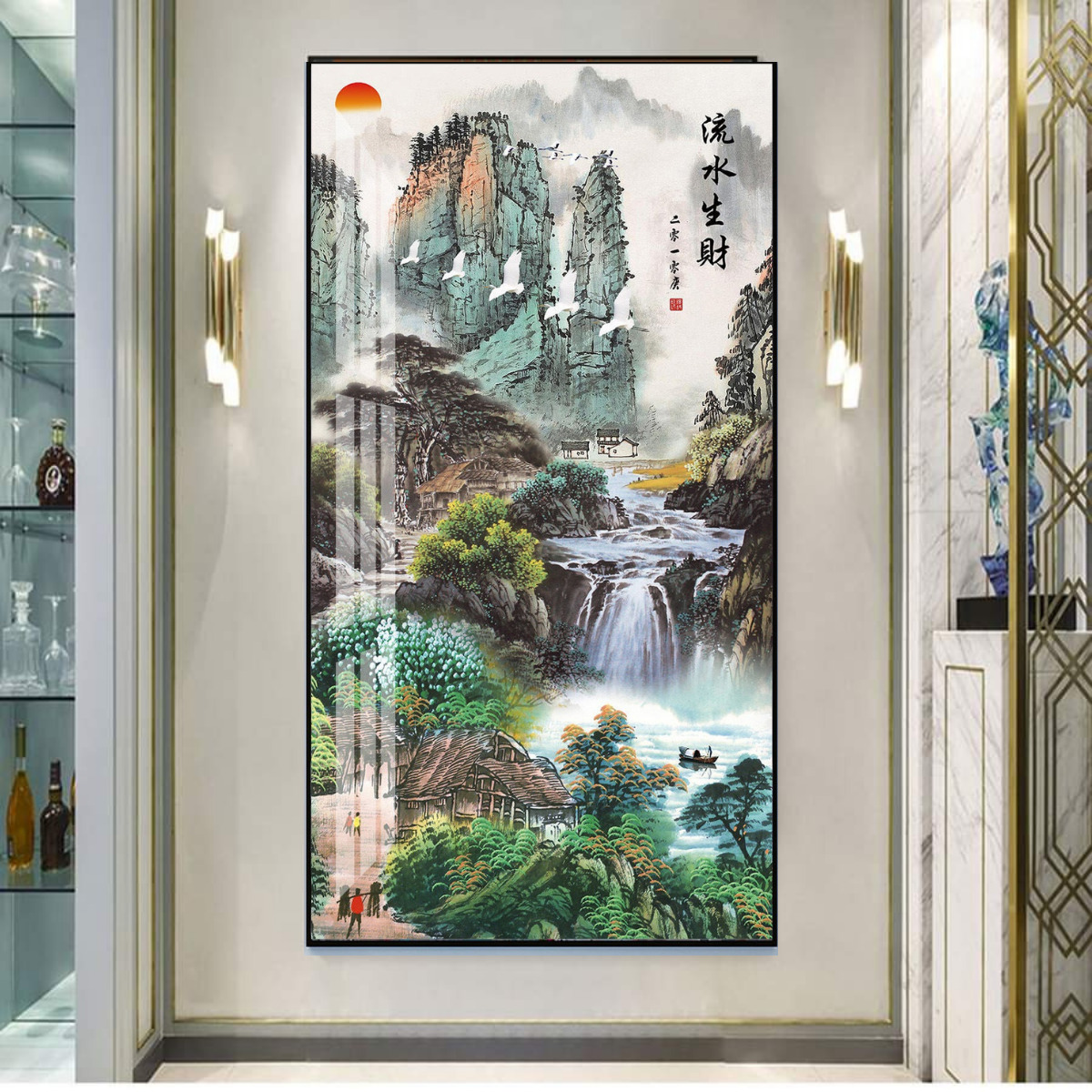 In Tranh Tráng Gương Sơn Thủy Hữu Tình Bình Dương 5 In tranh tráng gương sơn thủy hữu tình Bình Dương