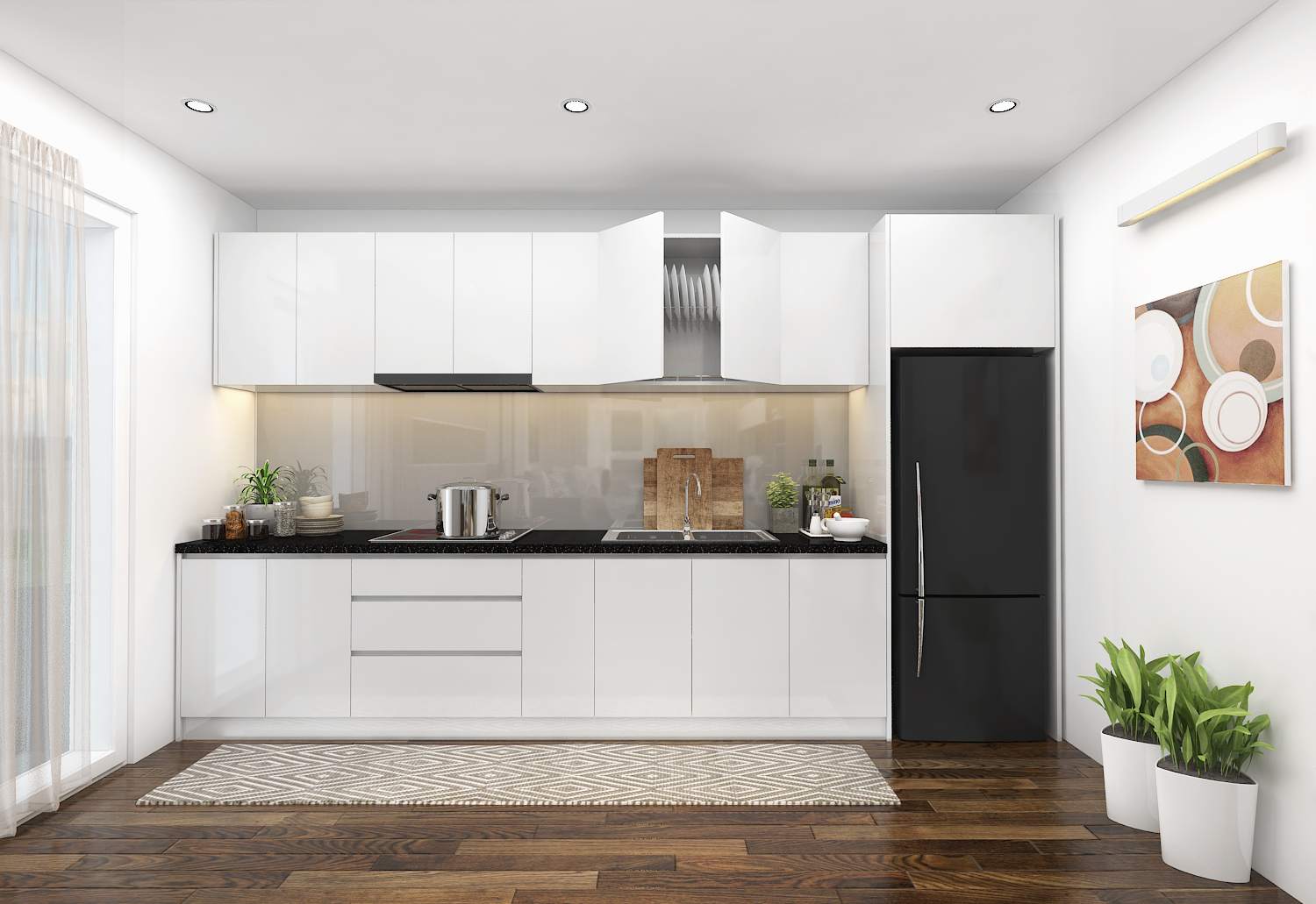 Thi công tủ bếp giá rẻ Đà Nẵng 5 Thi công tủ bếp giá rẻ Đà Nẵng