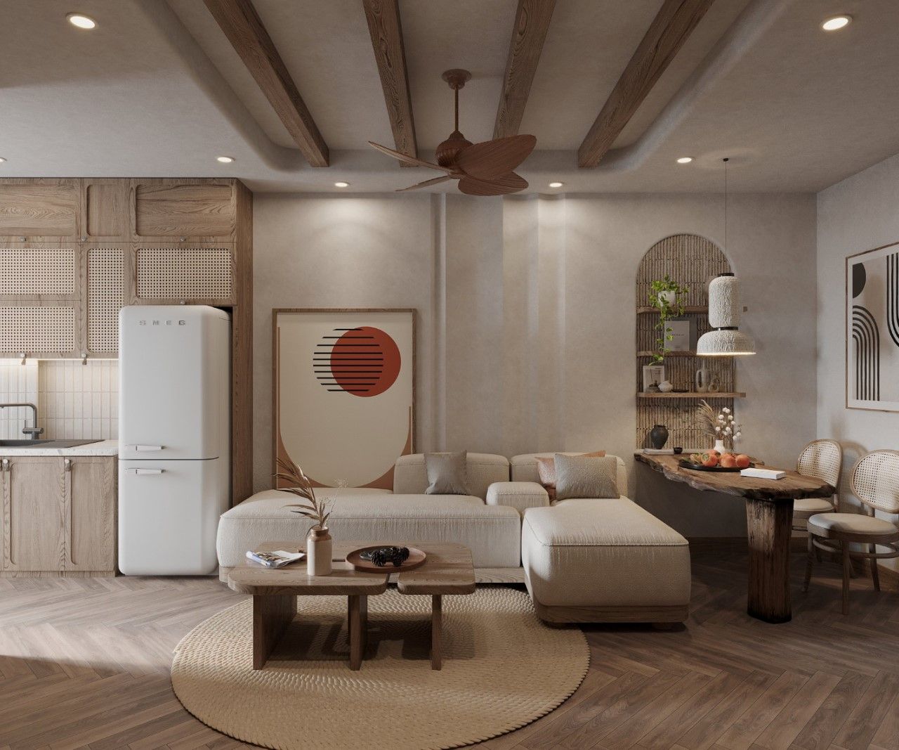THIẾT KẾ THI CÔNG NỘI THẤT CHUNG CƯ TRỌN GÓI ĐÀ NẴNG 6 Thiết kế thi công nội thất chung cư trọn gói Đà Nẵng