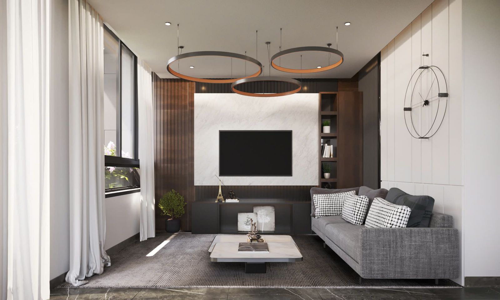 THIẾT KẾ THI CÔNG NỘI THẤT CHUNG CƯ TRỌN GÓI ĐÀ NẴNG 5 Thiết kế thi công nội thất chung cư trọn gói Đà Nẵng