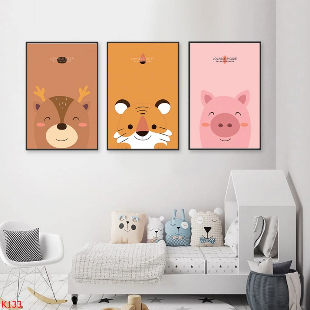 Tranh 3D Tráng Gương Bến Tre dễ thương treo phòng bé 2 Tranh 3D tráng gương dễ thương treo phòng bé có nhiều lợi ích