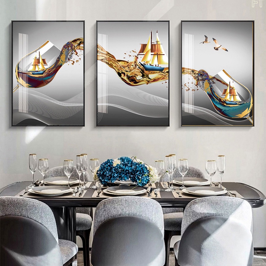 Tranh Tráng Gương Nghệ Thuật Treo Phòng Ăn Đà Nẵng