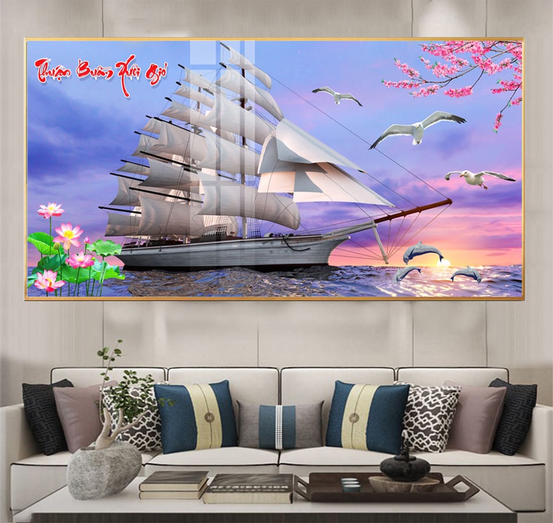 Tranh thuận buồm xuôi gió tráng gương Kon Tum 1 tranh thuận buồm xuôi gió tráng gương Kon Tum