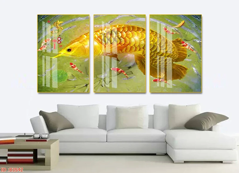 TRANH TRÁNG GƯƠNG CÁ CHÉP CAO BẰNG 1 Tranh tráng gương cá chép Cao Bằng