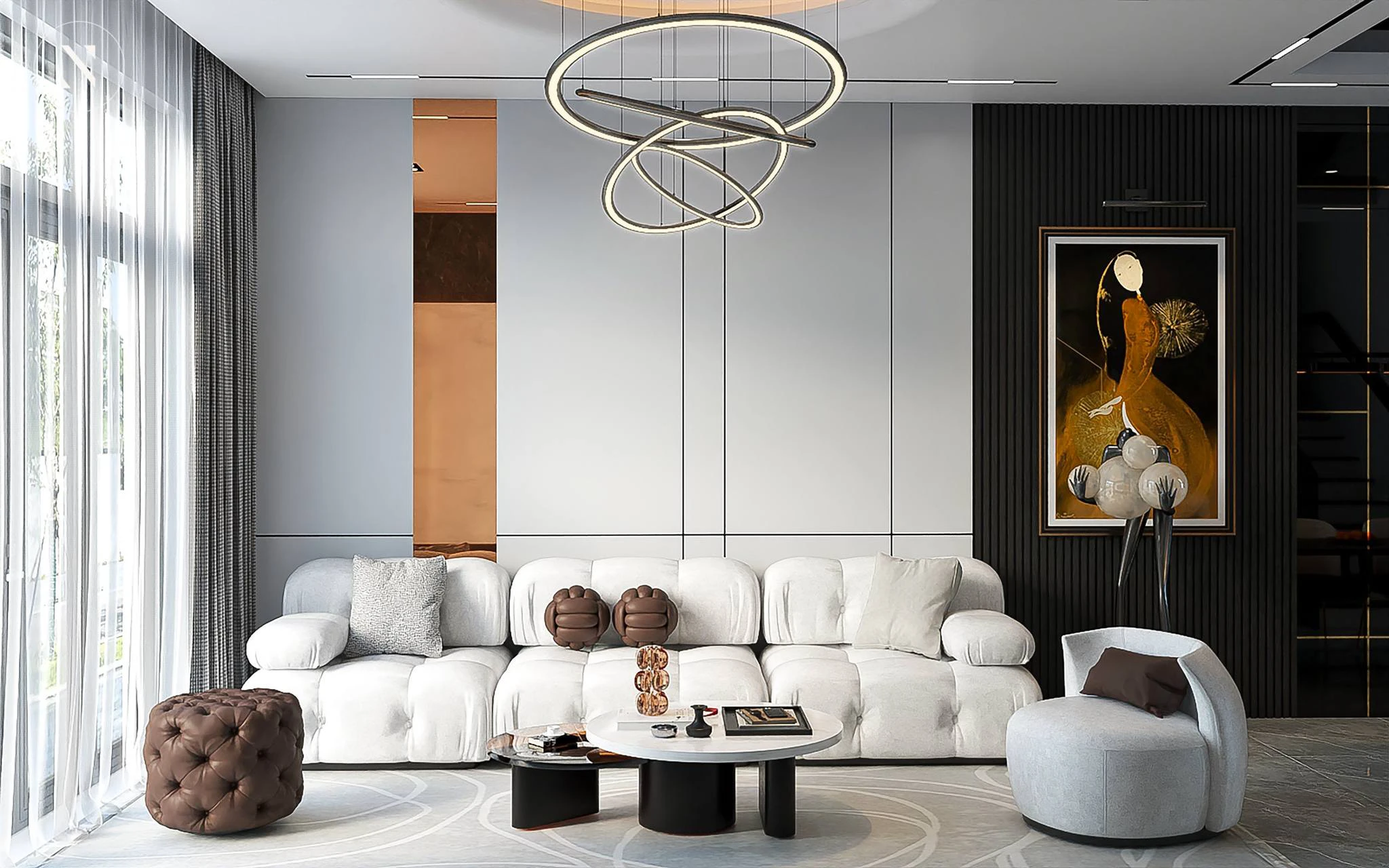 Thi Công Nội Thất Hiện Đại Huế Nhà Phố Ấn Tượng Cách Phối Màu Độc Đáo