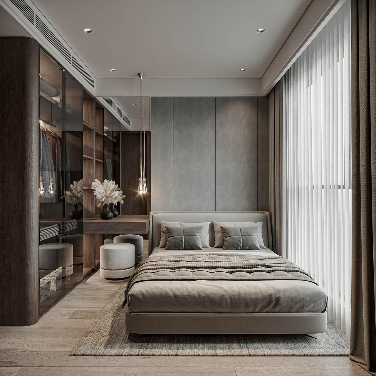 Thi công phòng ngủ nhỏ Huế hot nhất hiện nay 9 Thi công phòng ngủ nhỏ Huế hiện đại