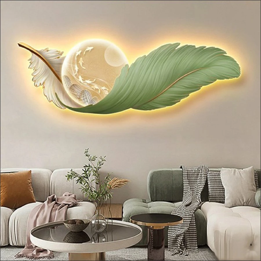 Báo Giá Tranh Led Nha Trang Chi Tiết Nhất 8 Tranh Led Nha Trang lông vũ