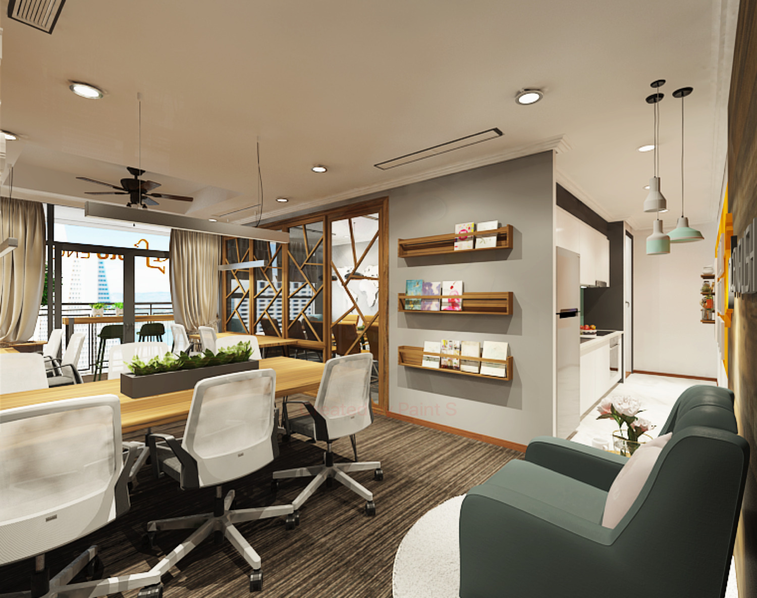 Thi công nội ngoại thất văn phòng Hội An